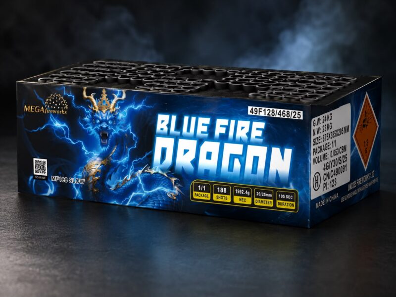 Blue Fire Dragon