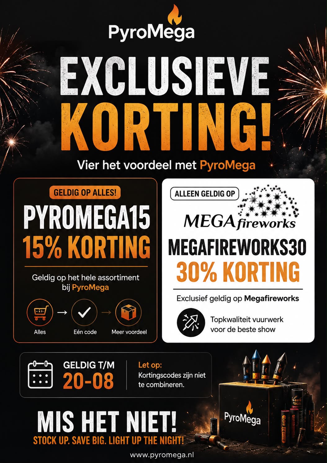 Pyromega sale 08