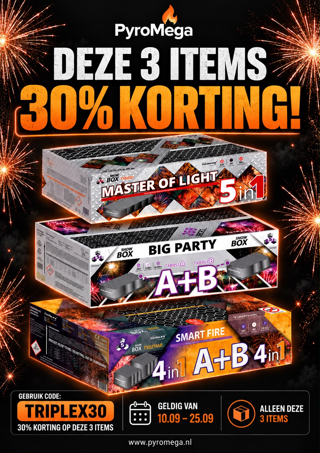 Pyromega sale 09